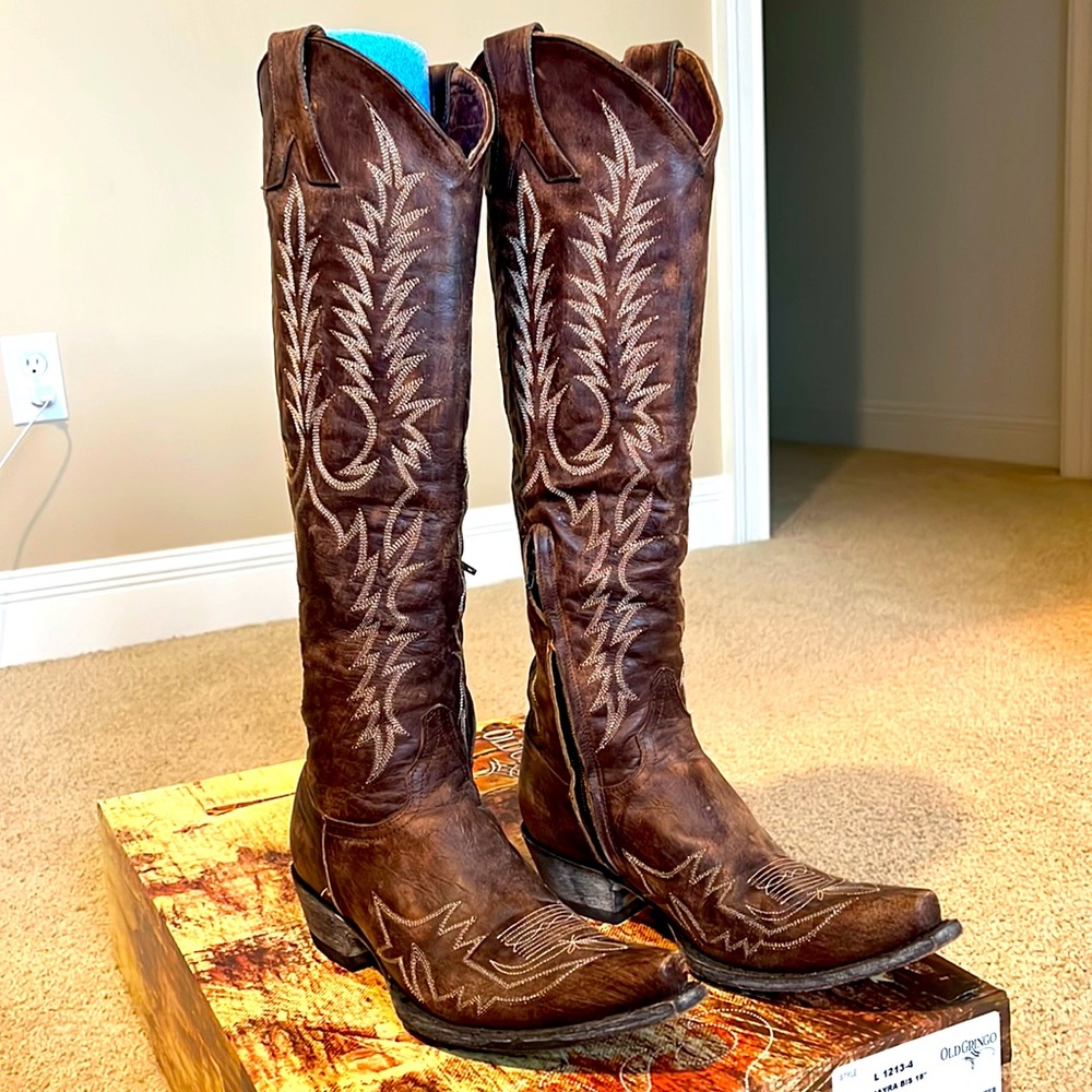 Old Gringo Mayra Brass Boot L1213-4 Size 8.5